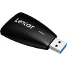Lexar Multi-Cartes 2 in 1 USB 3.1 Lecteur, Jusqu'à 312 Mo/s pour Carte SD UHS-I UHS-II et Carte Micro SD, Adaptateur Compatible 