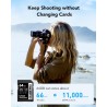 Lexar argent pro carte sd 2x64go, carte mémoire sd uhs-ii, v60, u3, c10, jusqu'à 280mo/s en lecture, 130mo/s en écriture, carte 