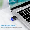 Lecteur de Carte TF, Lecteur de Carte Micro SD, Adaptateur de Lecteur de Carte Mémoire TF Type C avec Adaptateur USB C vers USB 