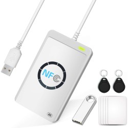 ACR122U Lecteur de Cartes à Puce NFC RFID Lecteur/Graveur Intelligente Contactless M1/UID Reader Writer ISO14443 A/B Mifare Feli