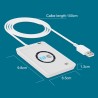 ACR122U Lecteur de Cartes à Puce NFC RFID Lecteur/Graveur Intelligente Contactless M1/UID Reader Writer ISO14443 A/B Mifare Feli
