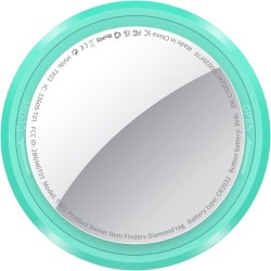 Air traceur tag lot de 6, localisateurs d’objets bleutooth fonctionne avec apple localiser (ios uniquement), air localisateurs t