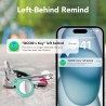 Air traceur tag lot de 6, localisateurs d’objets bleutooth fonctionne avec apple localiser (ios uniquement), air localisateurs t