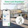Smart Air Traceur Tag, Apple Traceur Lot de 4, Localiser Fonctionne avec Apple Find My(Uniquement iOS), Batterie Durée de Vie d'