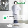 Smart Air Traceur Tag, Apple Traceur Lot de 4, Localiser Fonctionne avec Apple Find My(Uniquement iOS), Batterie Durée de Vie d'