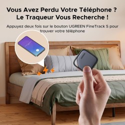 Ugreen finetrack s smart finder tag traceur bleutooth galaxy uniquement 18 mois batterie localisateur objets compatible avec sma