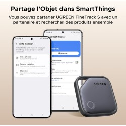 Ugreen finetrack s smart finder tag traceur bleutooth galaxy uniquement 18 mois batterie localisateur objets compatible avec sma