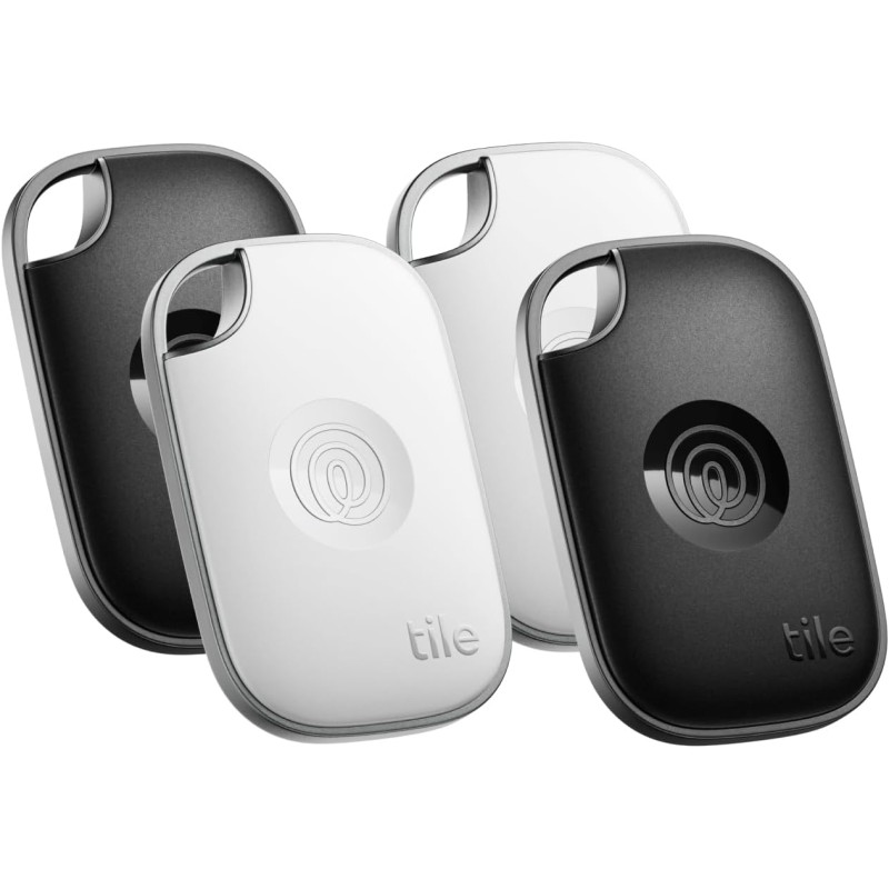 Tile by life360 pro (2024) - tracker bleutooth puissant, détecteur de clés et localisateur d'objets pour clés, sacs & autres. co