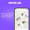 Tile by life360 pro (2024) - tracker bleutooth puissant, détecteur de clés et localisateur d'objets pour clés, sacs & autres. co