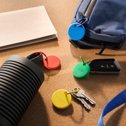 Chipolo étiquette de suivi pop – colorée, compatible, traqueur bleutooth puissant avec appel de votre téléphone et alerte hors d