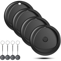 Raykit smart air tagg lot de 4, compatible avec apple localiser (ios uniquement), localisateurs d'objets 2025 bleutooth pour val