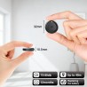 Raykit smart air tagg lot de 4, compatible avec apple localiser (ios uniquement), localisateurs d'objets 2025 bleutooth pour val