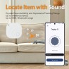 Reyke Android Tracker, Air Smart Tag Compatible avec Google Find My (Android Seulement), Traceur pour clés, Bagages, Valise, Por