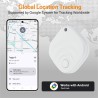Reyke Android Tracker, Air Smart Tag Compatible avec Google Find My (Android Seulement), Traceur pour clés, Bagages, Valise, Por