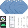 Reyke Android Tracker, Air Smart Tag Compatible avec Google Find My (Android Seulement), Traceur pour clés, Bagages, Valise, Por