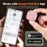 Reyke Android Tracker, Air Smart Tag Compatible avec Google Find My (Android Seulement), Traceur pour clés, Bagages, Valise, Por