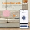 Reyke Android Tracker, Air Smart Tag Compatible avec Google Find My (Android Seulement), Traceur pour clés, Bagages, Valise, Por