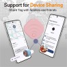 Reyke Android Tracker, Air Smart Tag Compatible avec Google Find My (Android Seulement), Traceur pour clés, Bagages, Valise, Por