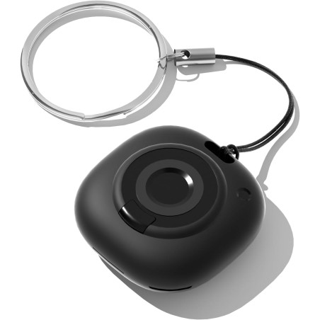 Air Smart Tag Finder Traceur, Compatible Apple « Find My » (iOS Uniquement), pour Valises/Sacs/Clés/Vélos/Cartables, Pile Amovib