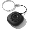 Air Smart Tag Finder Traceur, Compatible Apple « Find My » (iOS Uniquement), pour Valises/Sacs/Clés/Vélos/Cartables, Pile Amovib