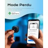 Air Smart Tag Finder Traceur, Compatible Apple « Find My » (iOS Uniquement), pour Valises/Sacs/Clés/Vélos/Cartables, Pile Amovib