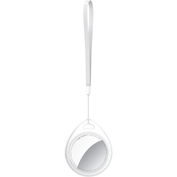 Air tags lot de 4 blanc, localisateur bleutooth d'objets compatible avec l'application localiser d'apple (uniquement ios),locali