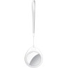 Air tags lot de 4 blanc, localisateur bleutooth d'objets compatible avec l'application localiser d'apple (uniquement ios),locali