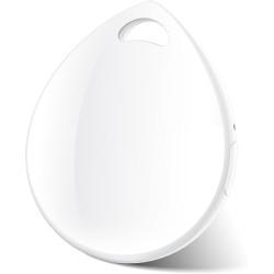 Air tags lot de 4 blanc, localisateur bleutooth d'objets compatible avec l'application localiser d'apple (uniquement ios),locali