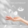 Air tags lot de 2 blanc 2025, traceur bleutooth anti-perte avec batterie remplaçable, compatible avec l’app localiser (ios), bal