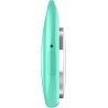 Air tags lot de 4 cyan menthe, traceur bleutooth anti-perte avec batterie remplaçable, compatible avec l’app localiser (ios), ba
