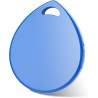 Air tags lot de 4 bleu, traceur bleutooth anti-perte avec batterie remplaçable, compatible avec l’app localiser (ios), balise in