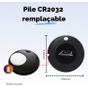 Lifemate life tag 8-pack – traceur bleutooth compatible apple ios “localiser”, traceur gps compact, alternative tags apple, étan