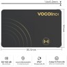 Vocolinc wallet tracker 2 pack ultra-fin 1.6mm, air tag traceur compatible avec apple localiser (ios uniquement), bleutooth loca