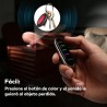 VODESON Localisateur d'objets (clés, Portefeuilles...) Porte Clés Siffleur Key Finder (4 récepteurs)