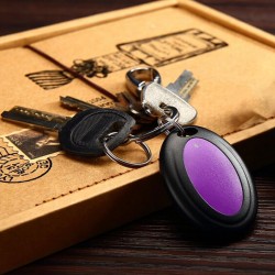 VODESON Localisateur d'objets (clés, Portefeuilles...) Porte Clés Siffleur Key Finder (4 récepteurs)