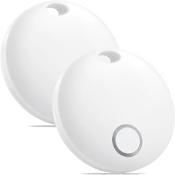 Air Tracker Tags Lot de 2 trackers intelligents fonctionnant avec l'application Find My (iOS Uniquement), traqueur de Bagages po