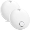 Air Tracker Tags Lot de 2 trackers intelligents fonctionnant avec l'application Find My (iOS Uniquement), traqueur de Bagages po