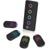 Esky Localisateur de Clés, Localisateur d'Objets 80 DB Perdus sans Fil Key Finder avec 4 Récepteurs RF, Télécommande sans Fil Lo