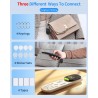Esky Localisateur de Clés, Localisateur d'Objets 80 DB Perdus sans Fil Key Finder avec 4 Récepteurs RF, Télécommande sans Fil Lo