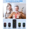 Esky Localisateur de Clés, Localisateur d'Objets 80 DB Perdus sans Fil Key Finder avec 4 Récepteurs RF, Télécommande sans Fil Lo