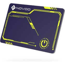 Novoo localisation d'articles air tag 1,6 mm mince 6 ans traceur carte compatible avec app localiser (ios uniquement), bleutooth