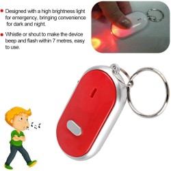 Localisateur de Clé Sifflet électronique Recherche de Clé Commande Vocale Dispositif Anti-Perte Sifflet Recherche de Clé Traceur