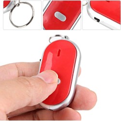 Localisateur de Clé Sifflet électronique Recherche de Clé Commande Vocale Dispositif Anti-Perte Sifflet Recherche de Clé Traceur