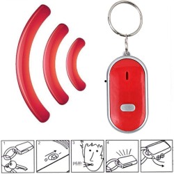 Localisateur de Clé Sifflet électronique Recherche de Clé Commande Vocale Dispositif Anti-Perte Sifflet Recherche de Clé Traceur
