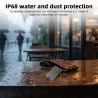 Wallet Tracker pour Android, carte de suivi intelligente rechargeable sans fil, carte de suivi de portefeuille fine compatible a