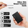 Reyke Carte de Suivi de Portefeuille Fine, Rechargeable, Compatible avec Apple Find My (iOS Uniquement) - Trieur d'objets pour é