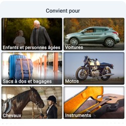 PAJ GPS Allround Finder vocaux 4G - Traceur GPS pour Voiture, Moto, Enfants, Seniors et Personnes atteintes de démence. Suivi en