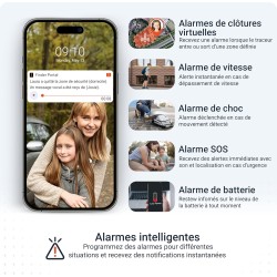 PAJ GPS Allround Finder vocaux 4G - Traceur GPS pour Voiture, Moto, Enfants, Seniors et Personnes atteintes de démence. Suivi en