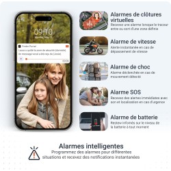 PAJ GPS Tracker - Easy Finder 4G - Traceur GPS pour Enfants, Seniors et démences - Messages vocaux - Dispositif de Suivi en Temp