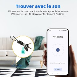 Android traceur tag,google tracker fonctionne avec l’app find hub (uniquement android),batterie remplaçable,ip67 imperméable,ble